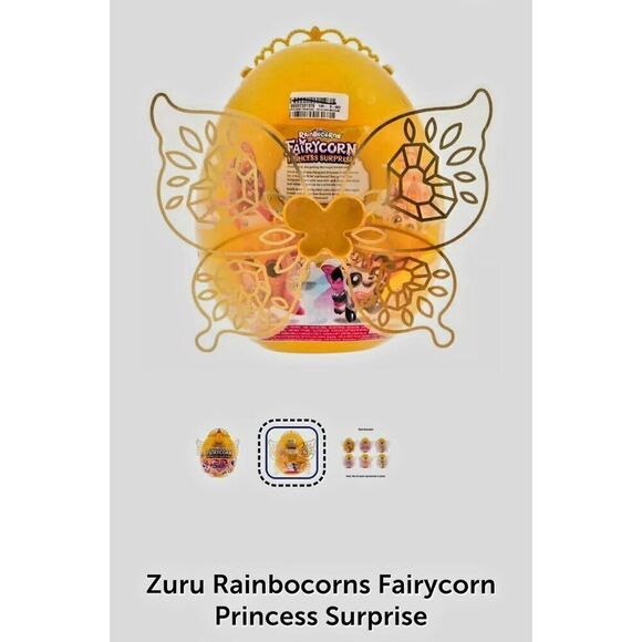 NEW ZURU RAINBOWCORNS FAIRYCORN PRINCESS SURPRISE - Picture 2 of 4